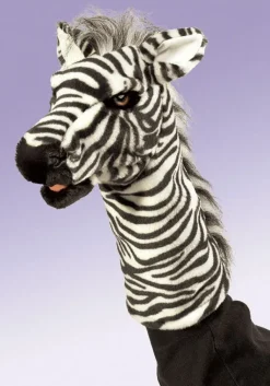 Folkmanis - Zebra Stage Puppet