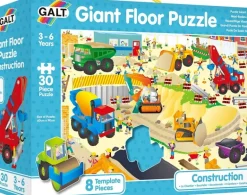 Galt - Giant Floor Puzzle 30pcs - Construction Site