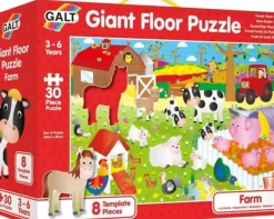 Galt - Giant Floor Puzzle 30pcs - Farm