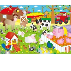 Galt - Giant Floor Puzzle 30pcs - Farm