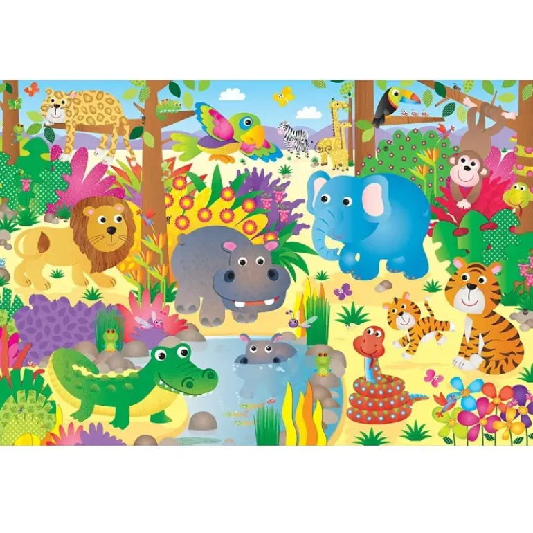 Galt - Giant Floor Puzzle 30pcs - Jungle