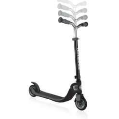 Globber - FLOW 125 Foldable Scooter - Black/Grey