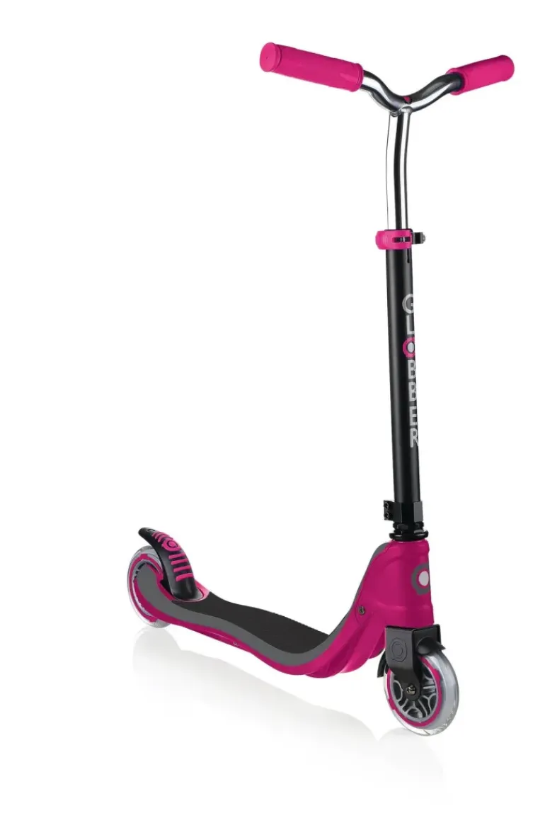 Globber - FLOW 125 Scooter - Ruby/Grey