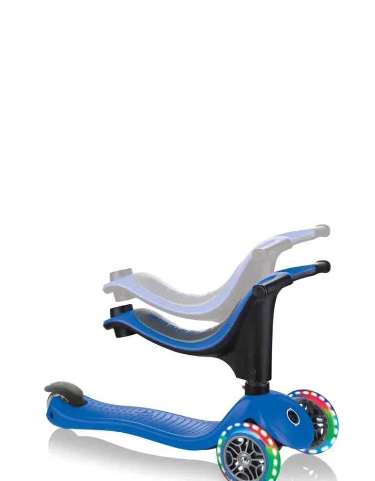Globber - Go UP Sporty with LIGHTS Scooter - Navy