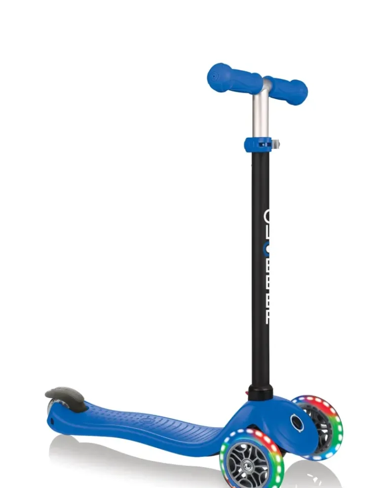 Globber - Go UP Sporty with LIGHTS Scooter - Navy