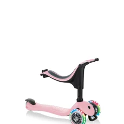 Globber - Go UP Sporty with LIGHTS Scooter - Pastel Pink