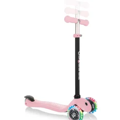 Globber - Go UP Sporty with LIGHTS Scooter - Pastel Pink