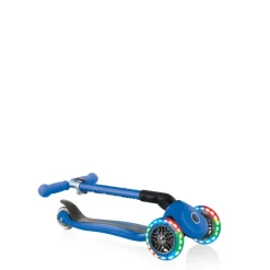 Globber - Primo Foldable with LIGHTS Scooter - Navy Blue