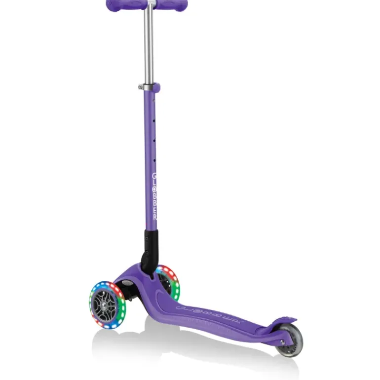 Globber - Primo Foldable with LIGHTS Scooter - Violet
