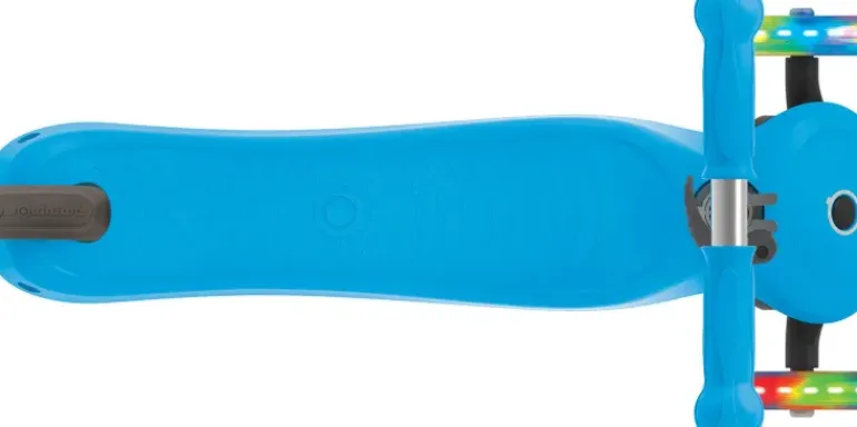 Globber - Primo Scooter - Sky Blue with Lights