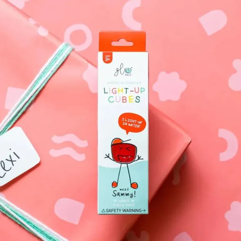Glo Pals - Light Up Cubes Sammy (Red)