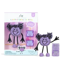 Glo Pals - Light Up Sensory Bath Toy Lumi (Purple)