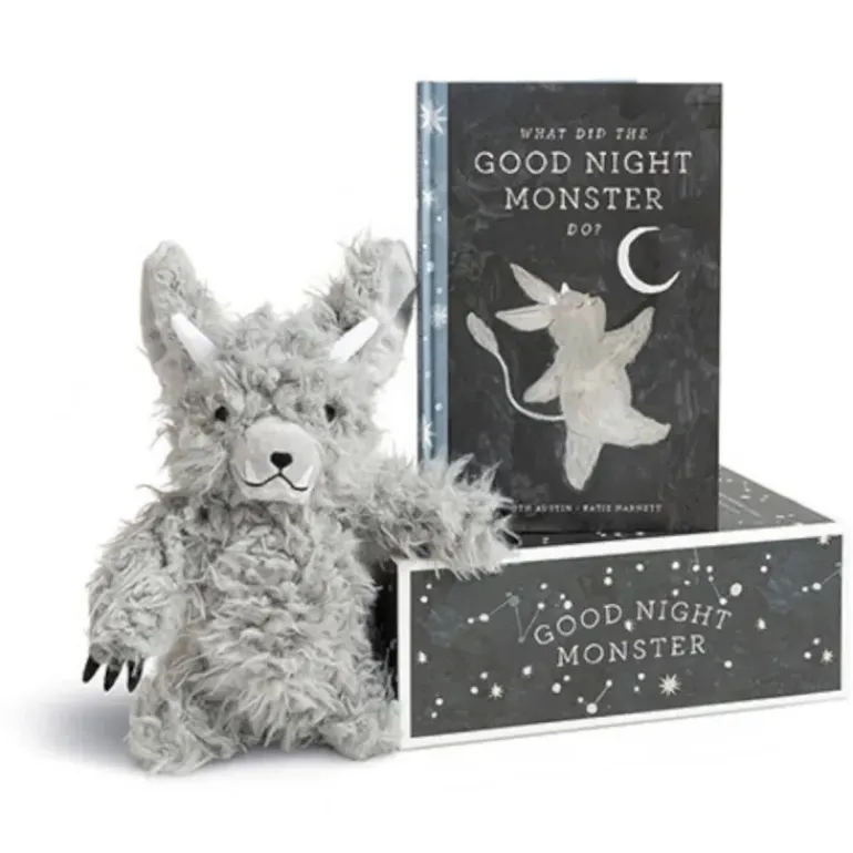 Good Night Monster & Plush (Hard Back)