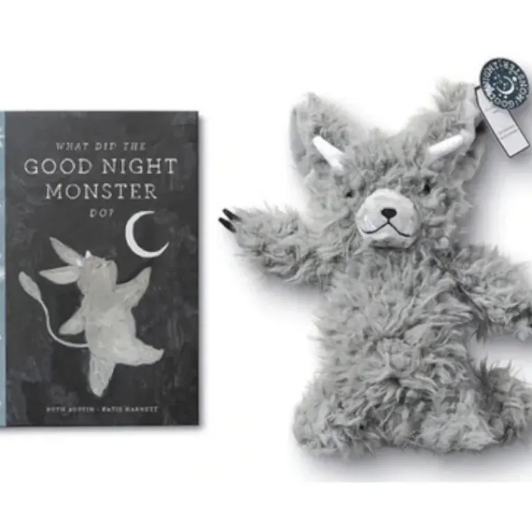 Good Night Monster & Plush (Hard Back)