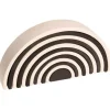Grimms - Stacking Wooden Rainbow - Monochrome - Large