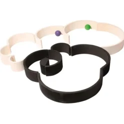 Grimms - Stacking Wooden Rainbow - Monochrome - Large