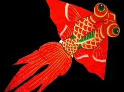 High As A Kite - Giant Gold Fish Kite