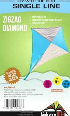 High as a Kite - Zig Zag Kite