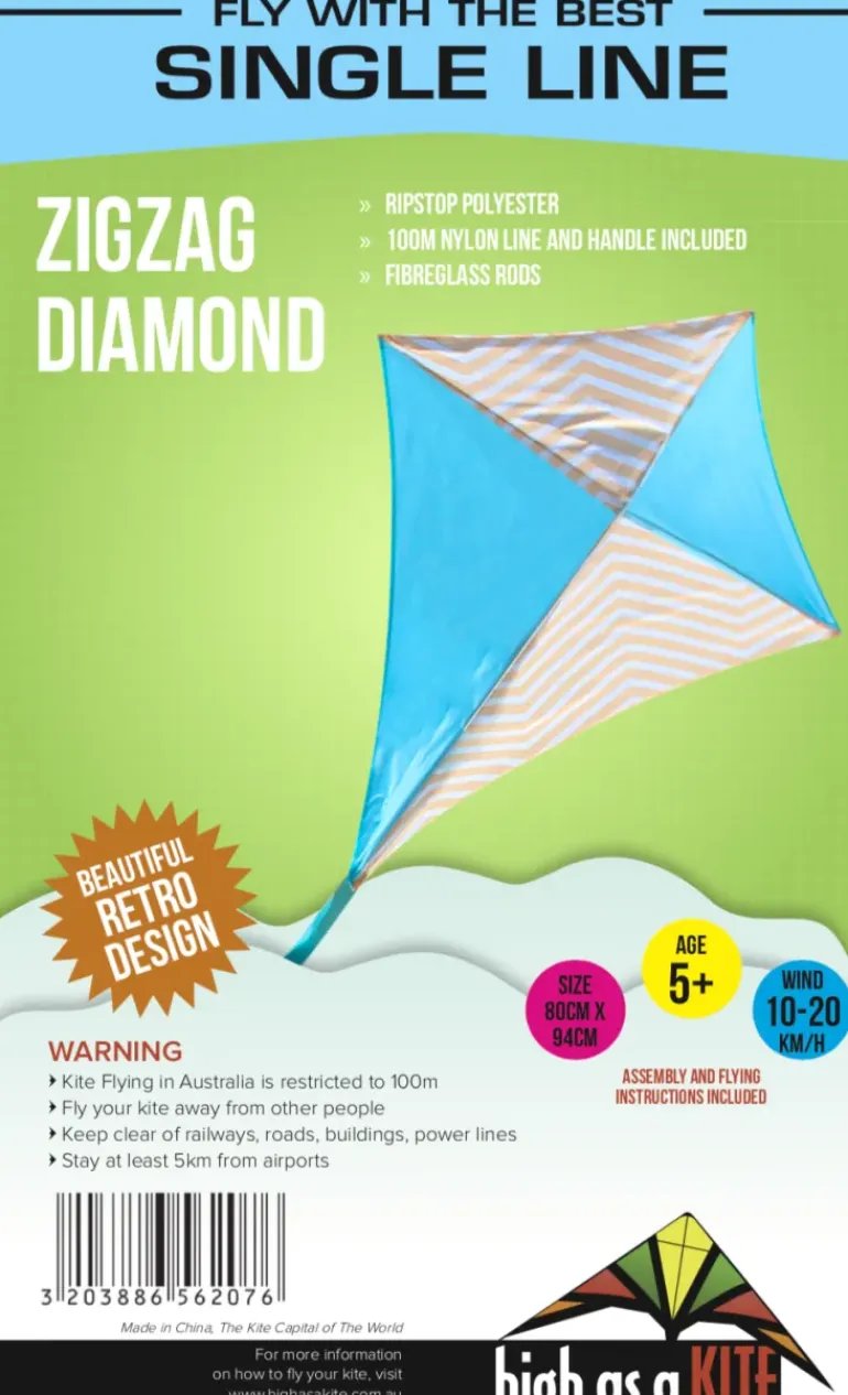 High as a Kite - Zig Zag Kite