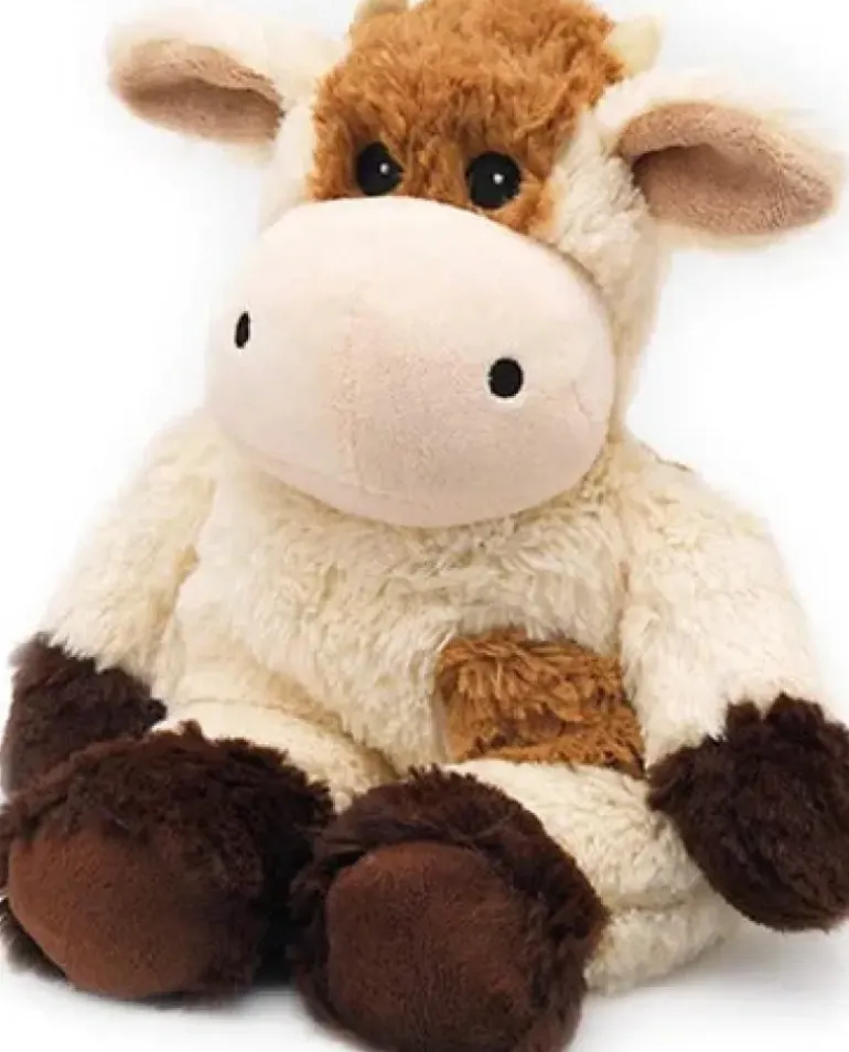 Huggable - Cozy Plush Microwaveable Warmies - Happy Cow