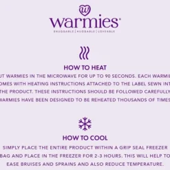 Huggable - Cozy Plush Microwaveable Warmies - Leo Lion