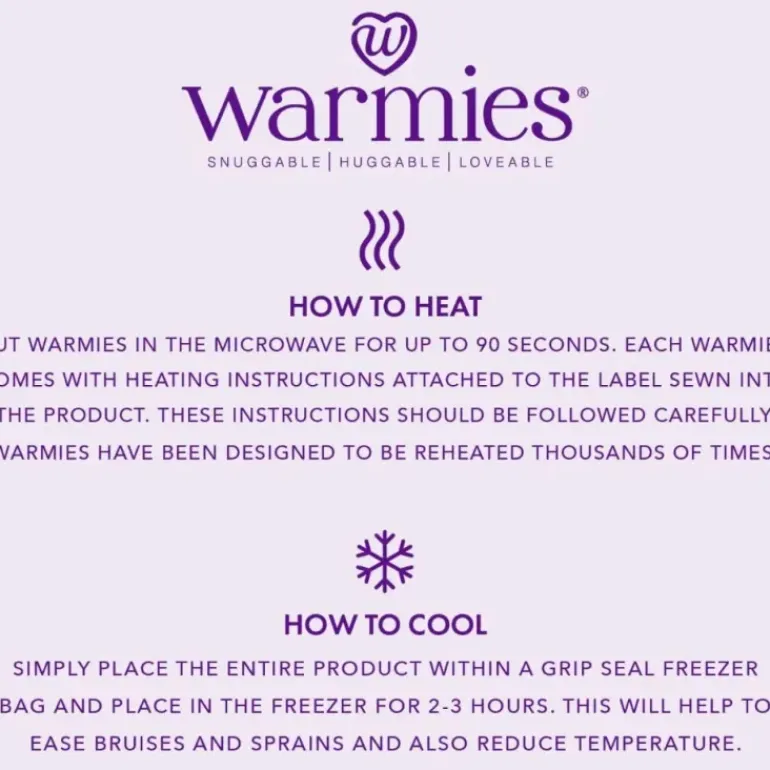 Huggable - Cozy Plush Microwaveable Warmies - Wooly Sheep