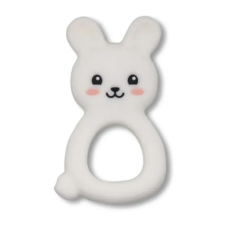 Jellystone - Bunny Teether - White