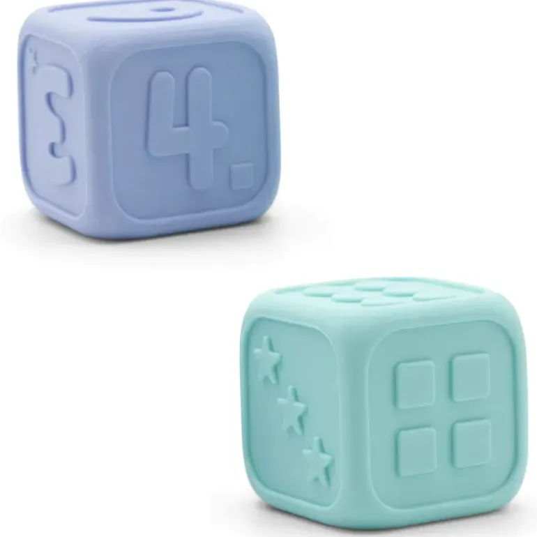 Jellystone - My First Dice - Soft Blue & Soft Mint