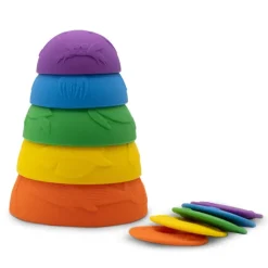 Jellystone - Ocean Stacking Cups - Rainbow