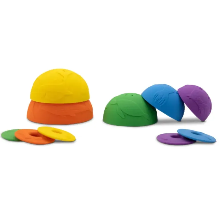 Jellystone - Ocean Stacking Cups - Rainbow
