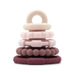 Jellystone - Rainbow Stacker Teether & Toy - Dusty