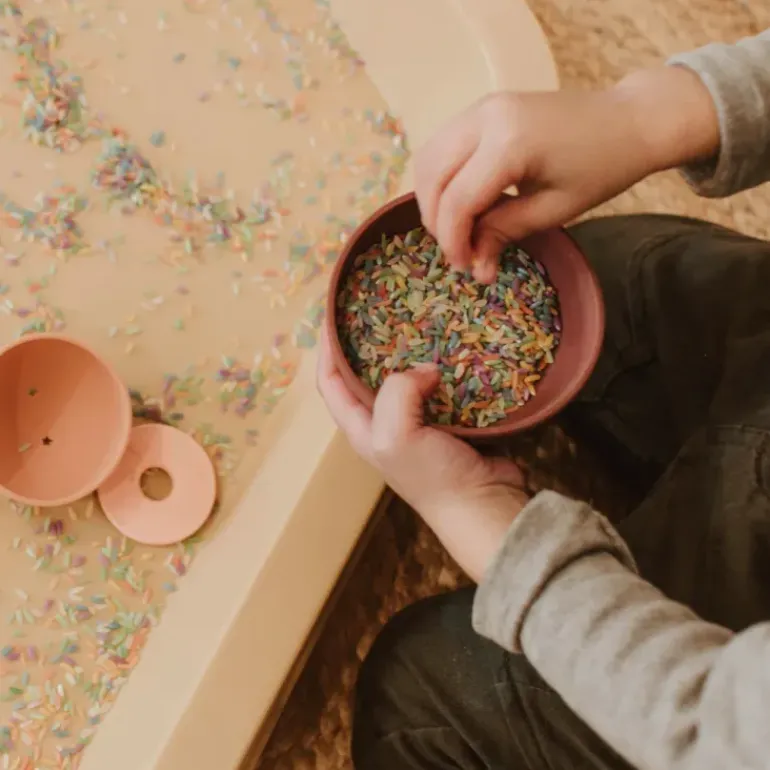 Jellystone - Sensory Rice - Pastel