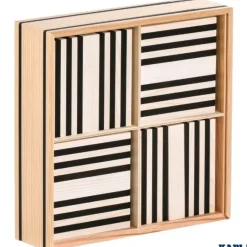 KAPLA - Black & White - 100 Planks