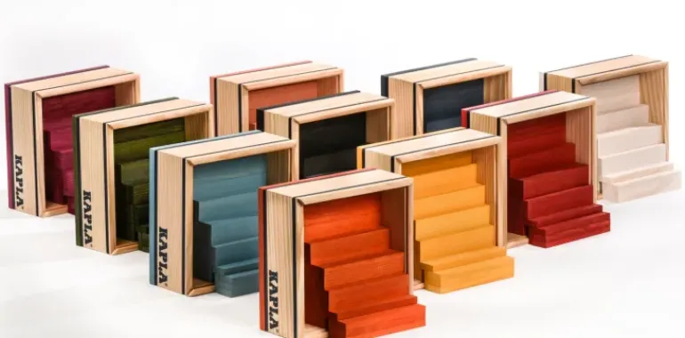 KAPLA - Square Boxes - 40 Planks
