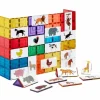 Learn & Grow - Magnetic Tile Toppers - Duo Animal Puzzle Pack (40 Piece)
