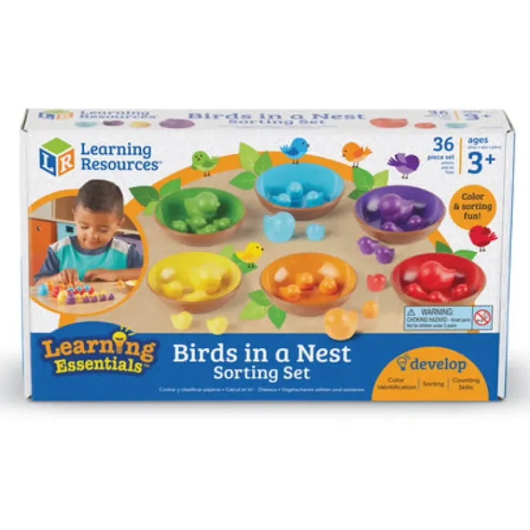 Learning Resources - Birds In A Nest Sorting Set