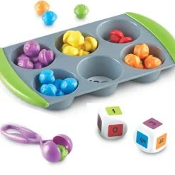 Learning Resources - Mini Muffin Match Up Math Activity Set