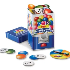 Learning Resources - Pop for Addition and Subtraction Game