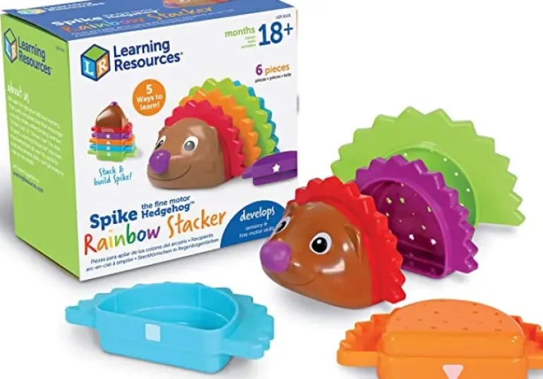 Learning Resources - Spike Rainbow Stackers