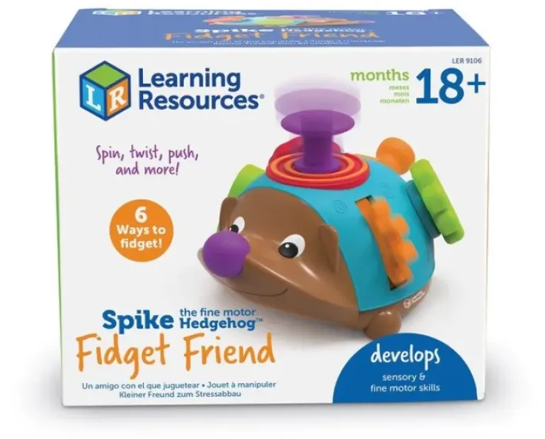 Learning Resources - Spike The Fine Motor Hedgehog Fidget Friend