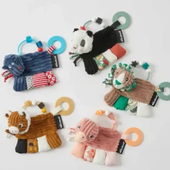 Les Deglingos - Jelekros The Lion Activity Rattle