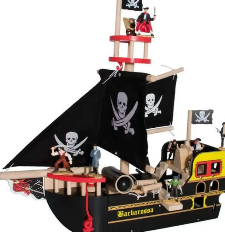 Le Toy Van - Barbarossa Wooden Pirate Ship