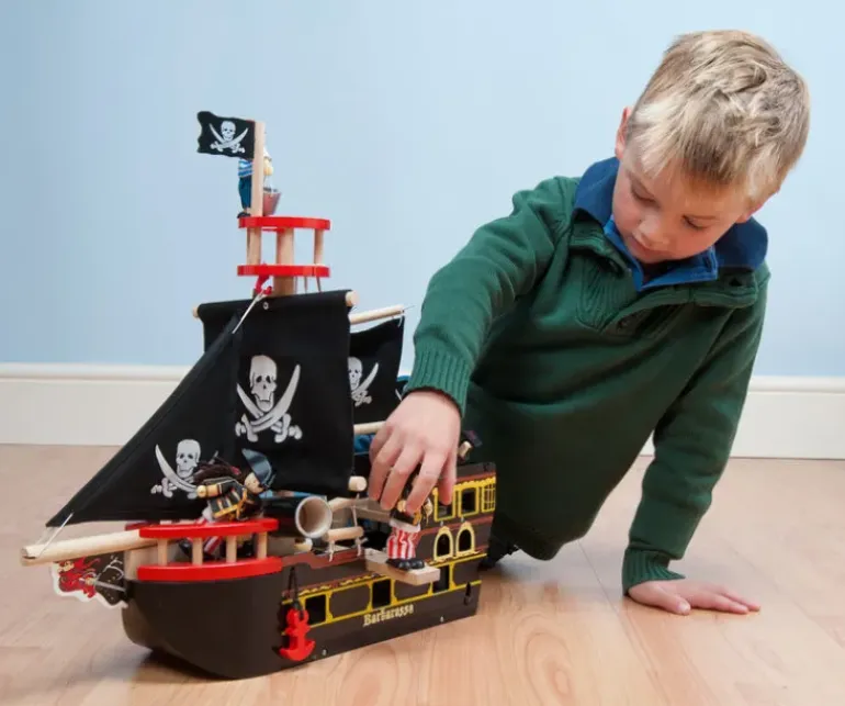Le Toy Van - Barbarossa Wooden Pirate Ship