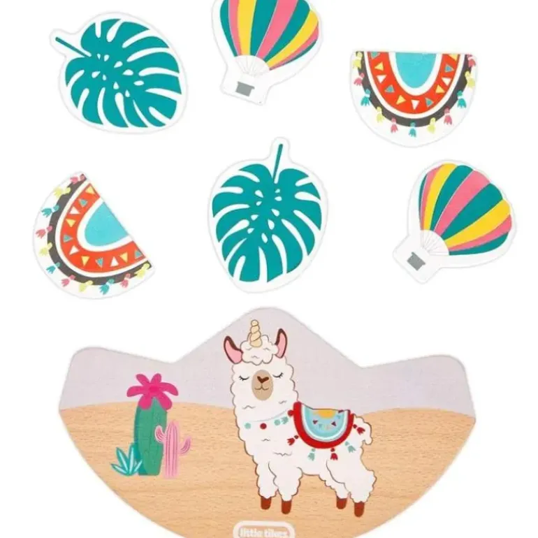 Little Tikes - Wooden Critters Balancing Toy - Llama
