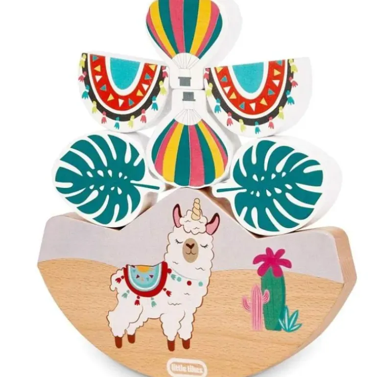 Little Tikes - Wooden Critters Balancing Toy - Llama