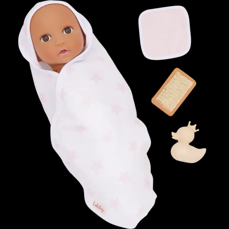 LullaBaby – Baby Doll Bathtime Outfit Pink