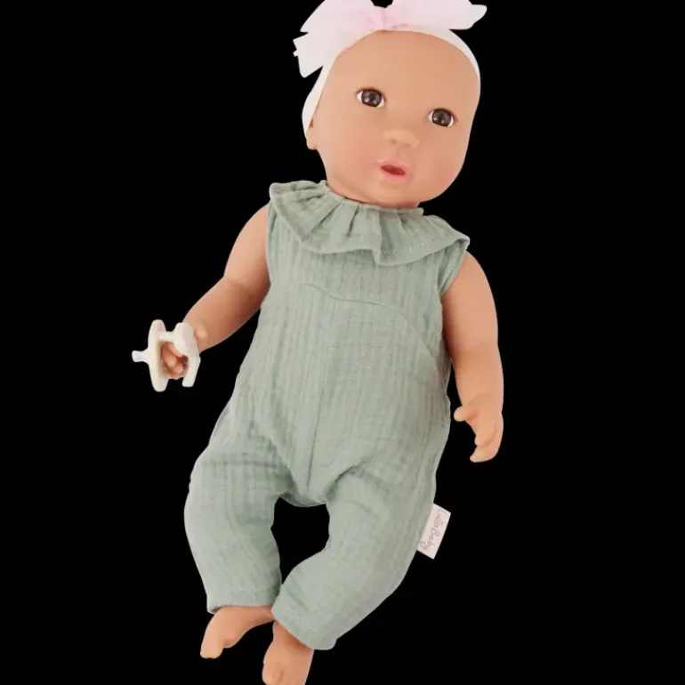 LullaBaby – Baby Doll - Green Jumper