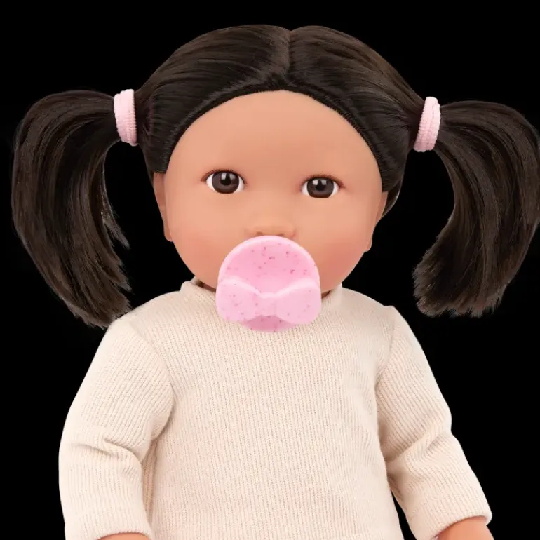 LullaBaby – Baby Doll with Dark Brown Hair