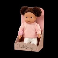 LullaBaby – Baby Doll with Wavy Brown Hair