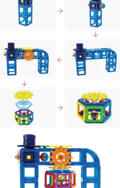 Magformers - Power Gear Set 60Pcs